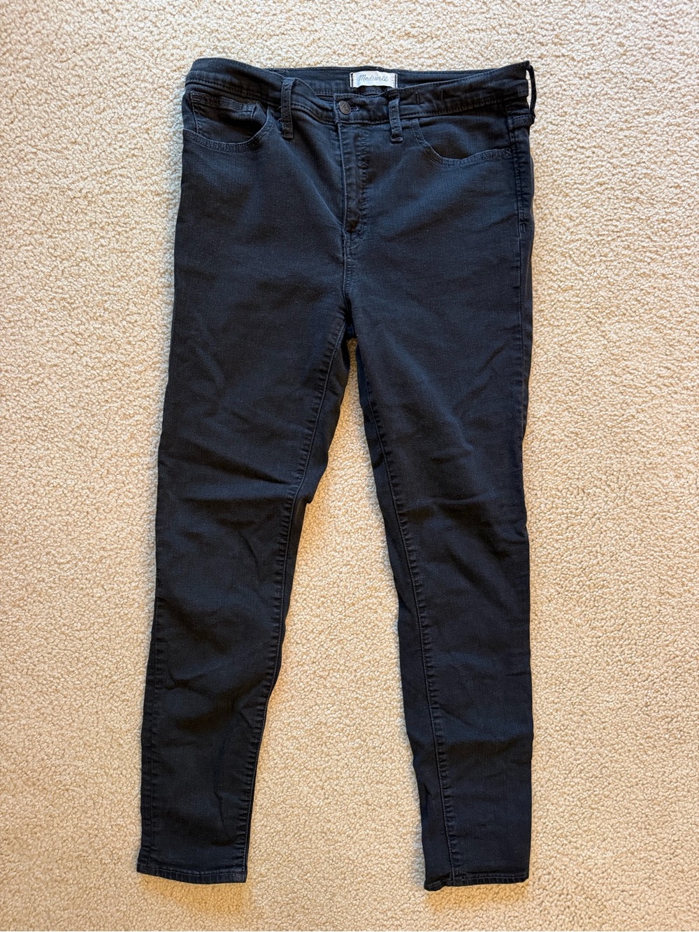 Madewell Women's Black Skinny Jeans - Stretch Slim Fit